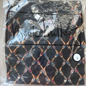 Nicole Miller vintage, nwt, size large ⛳️ golf club polo.